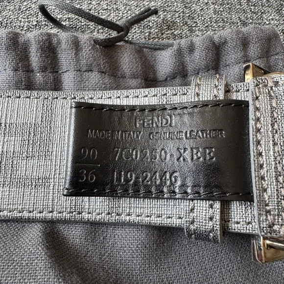 Men’s Fendi belt Size 36 - Picture 2 of 3